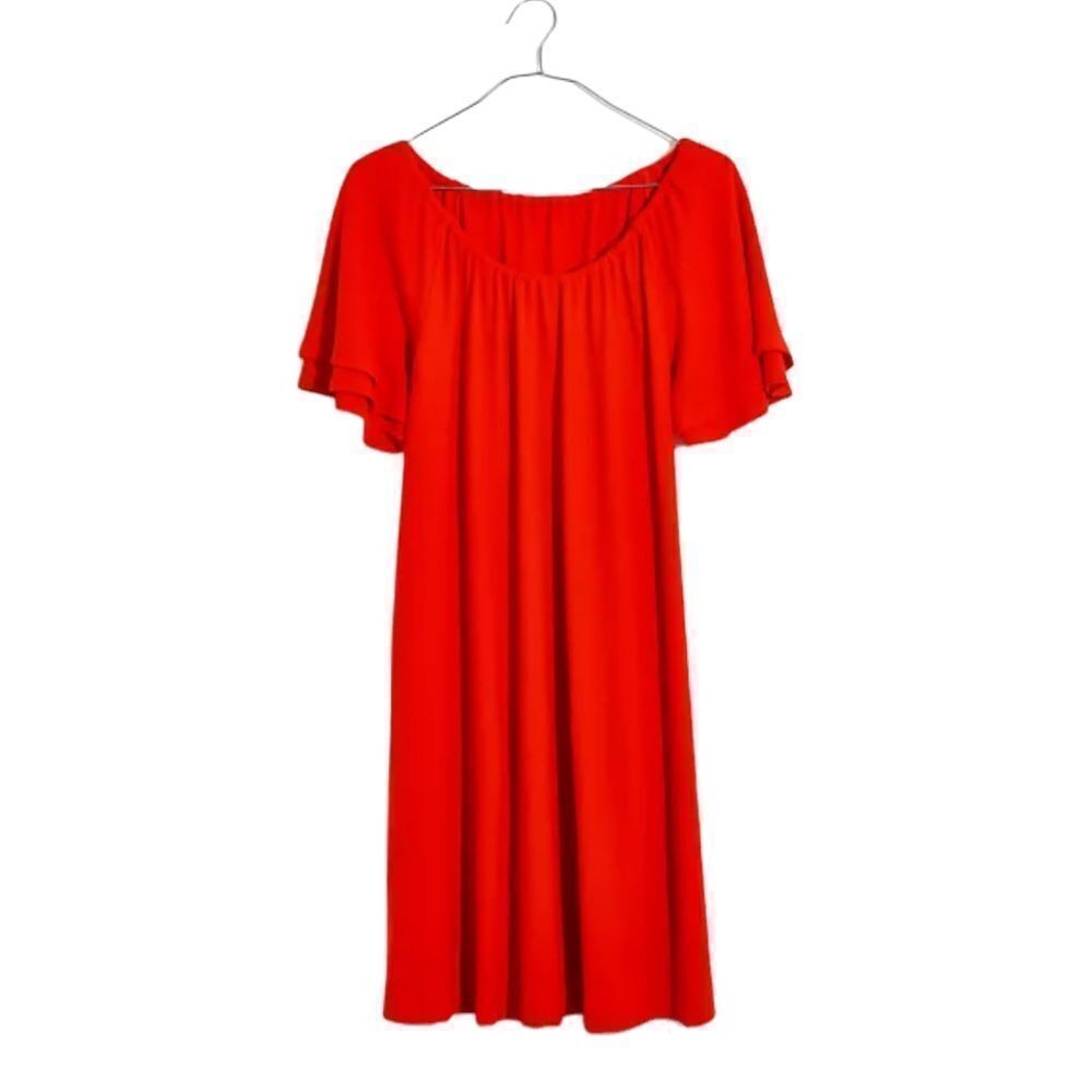 Madewell,Texture & Thread Light Terry Cloth Feel Dress - Picture 3 of 9